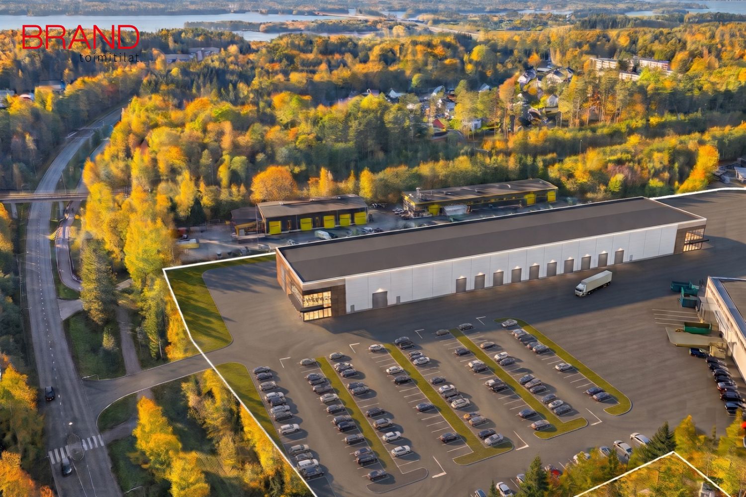 Suunnitteilla uusi toimitila Länsi-Tampereen teollisuus- ja yritysalueelle. Erinomaiset logistiset yhteydet kehätielle ja valtatieverkostoon.