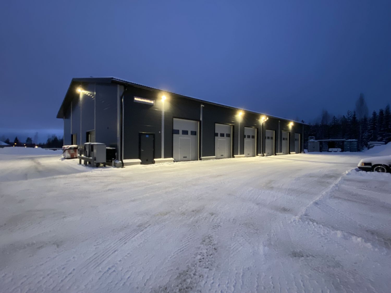 Siistiä uutta hallitilaa Muuramesta!