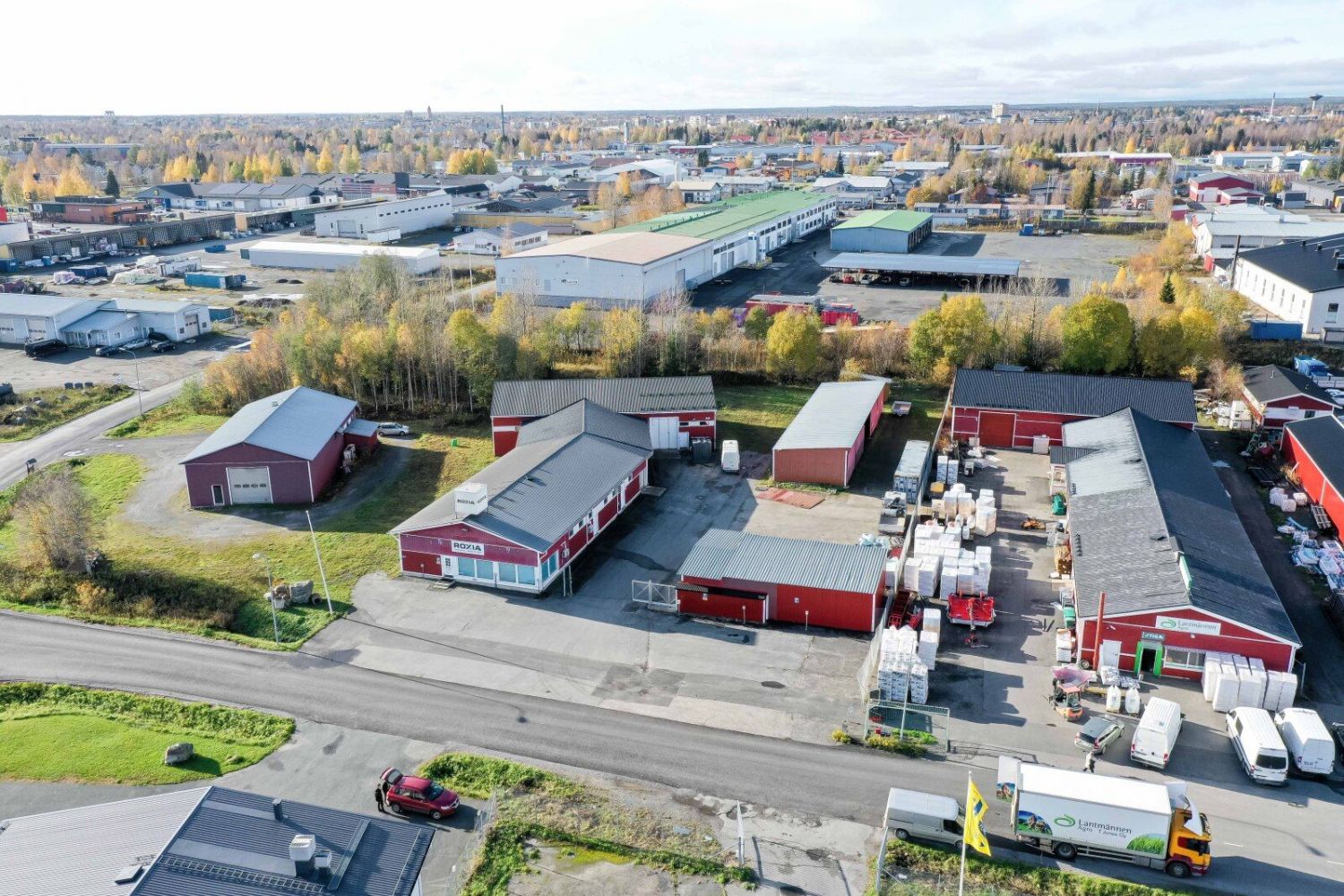 Tornion Torpissa huippusijainnilla teollisuushalli