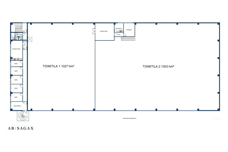 Alustava pohjakuva 2 krs