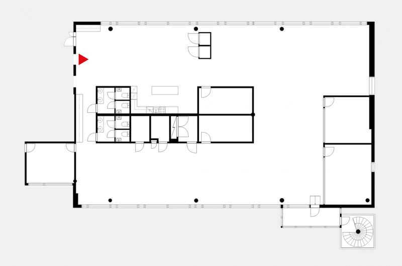 5.krs Torni 2, 490 m2 luonnos