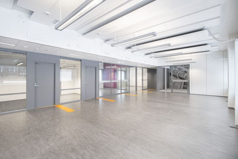 Viitteellinen sisäkuva rakennuksen toimistotiloista