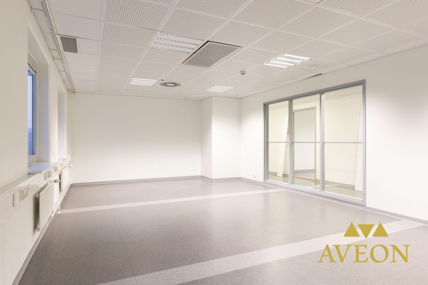 Viitekuva rakennuksen toimistotiloista