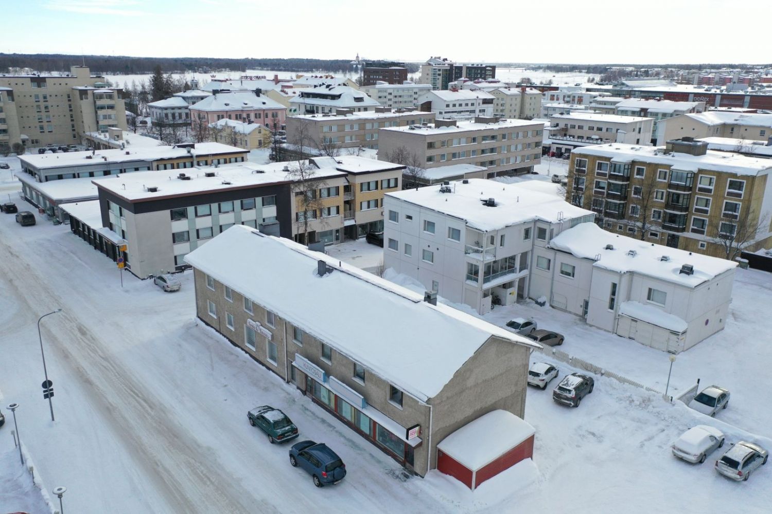 Liikehuoneita Tornion keskustassa