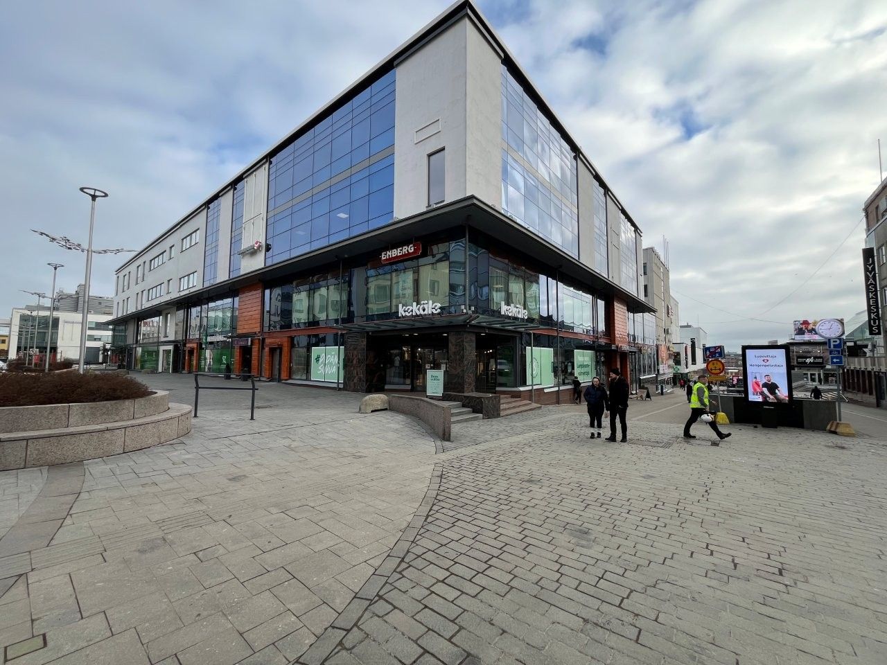 Huippupaikalla sijaitseva liiketila Jyväskylän kaupallisessa ytimessä