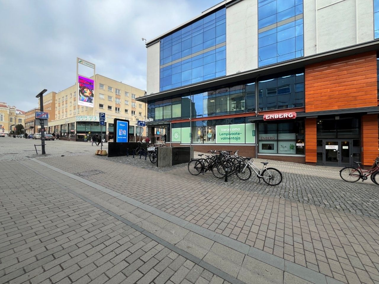 Huippupaikalla sijaitseva liiketila Jyväskylän kaupallisessa ytimessä