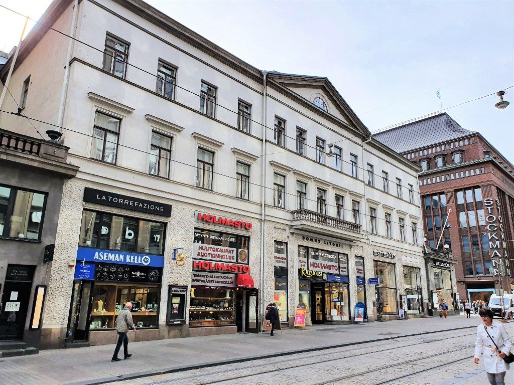 Huippusijainnilla liiketilaa Helsingin keskustasta