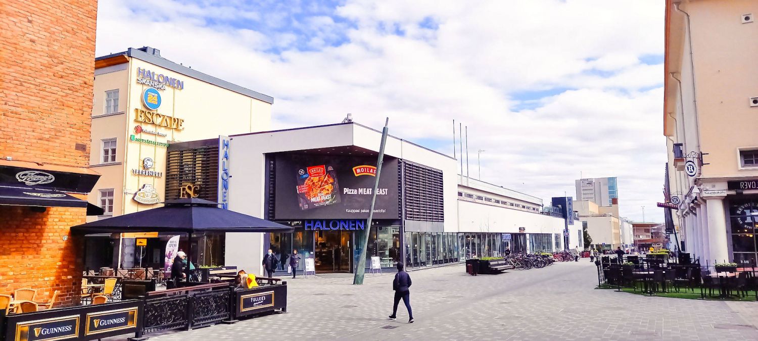 Vuokrataan liiketilaa loistavalta paikalta