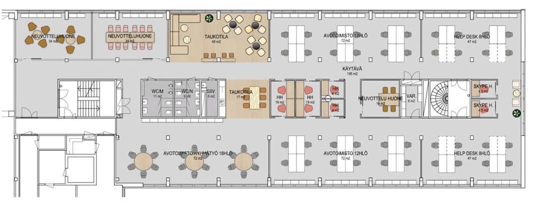 Vuokrattava toimisto Helsinki