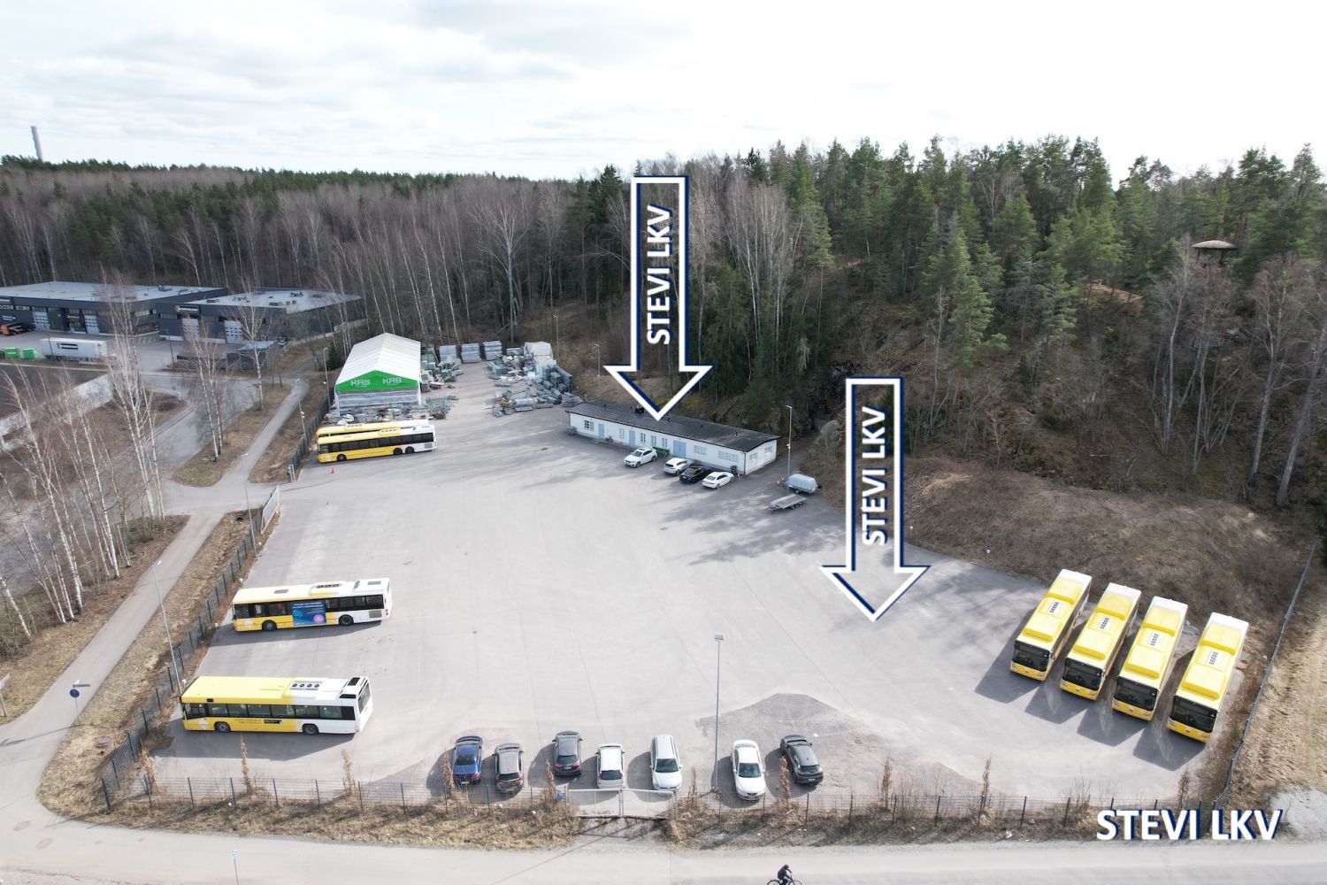 Liike- / toimistotilaa 40-120m2 *ISO Piha-alue (1000-6500m2) *Näkyvä paikka