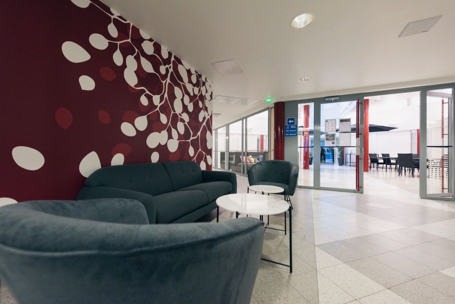 Sisäkuva ala-aulasta