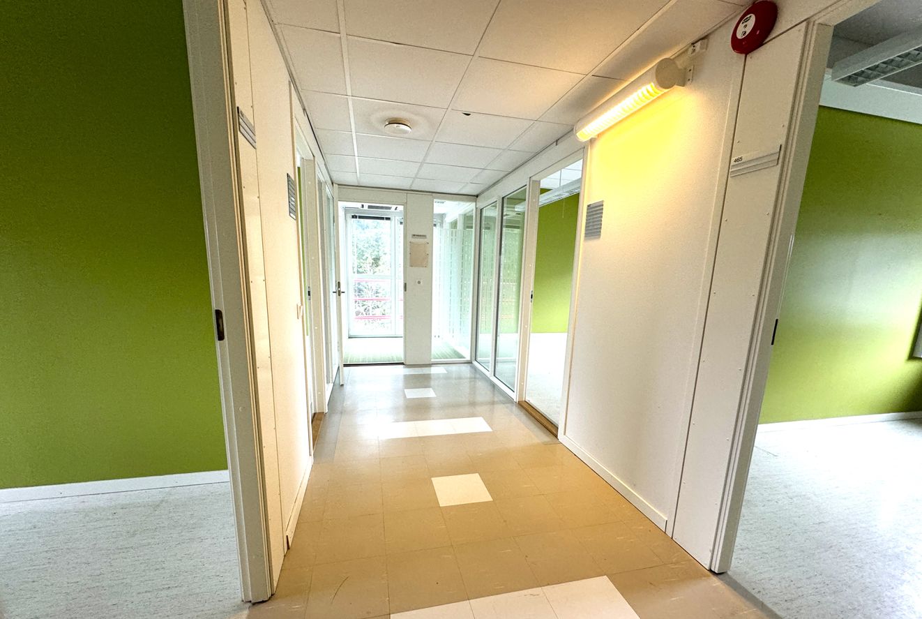 Viitteellinen sisäkuva rakennuksen toimistotiloista