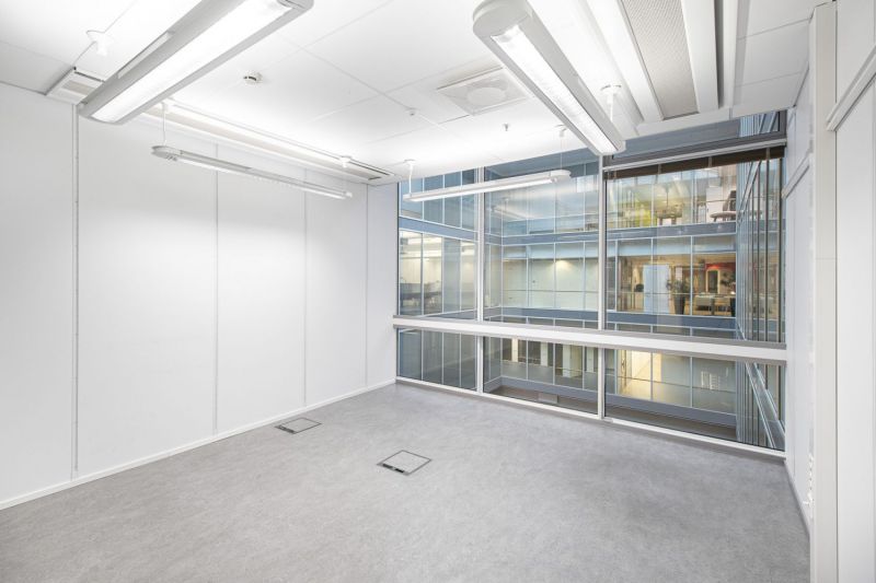 Viitteellinen sisäkuva rakennuksen toimistotiloista