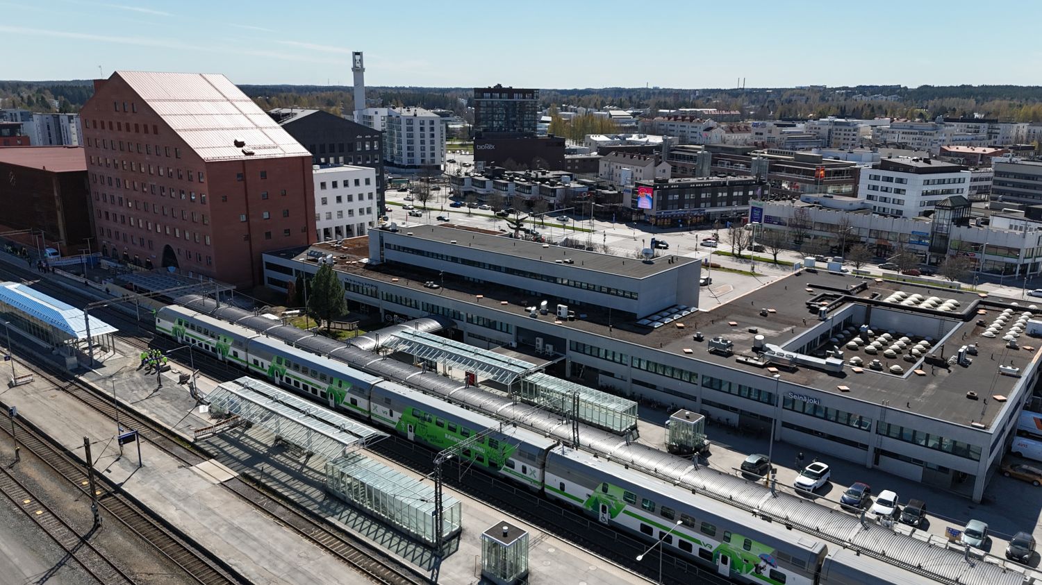 laiturin puolelta näkymä