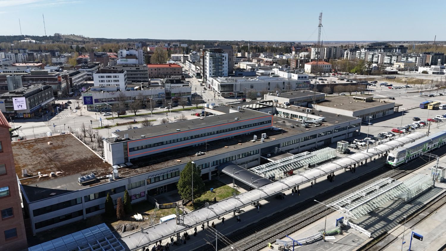 Kuvassa näkymä laiturilta