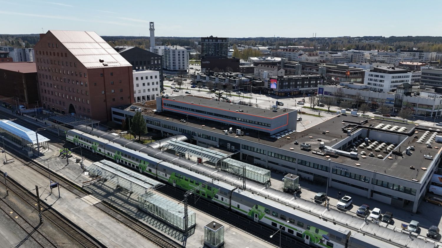 Kuvassa näkymä laiturilta