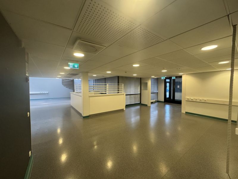 Palvelutiski ja aula