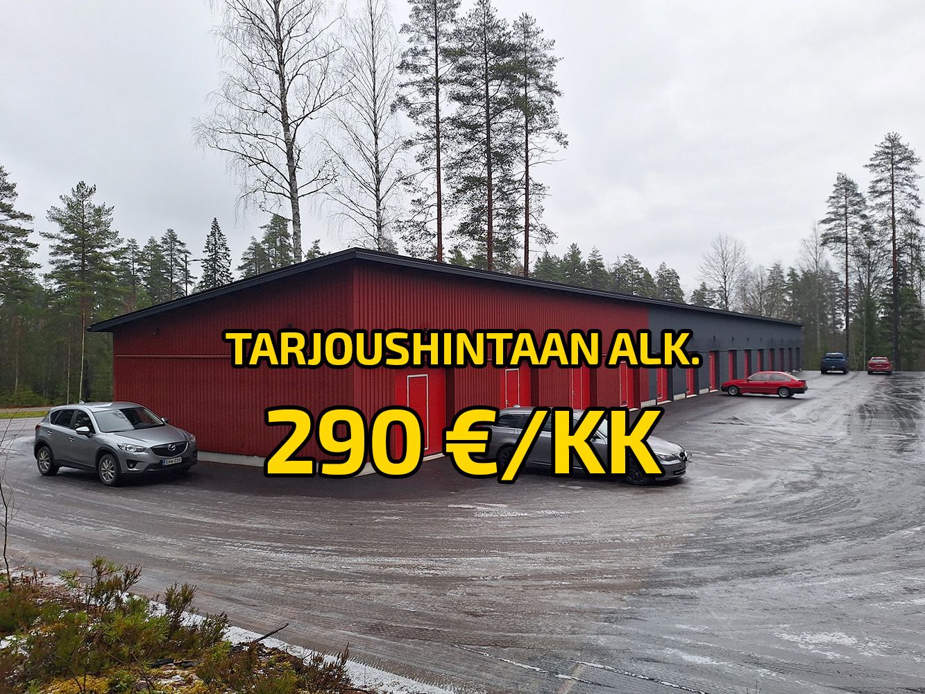 Upouusia varastotiloja myydään Nurmijärvellä! 