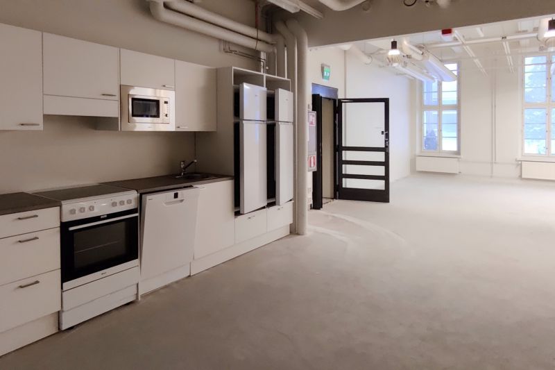 Viitteellinen sisäkuva rakennuksen toimistotiloista