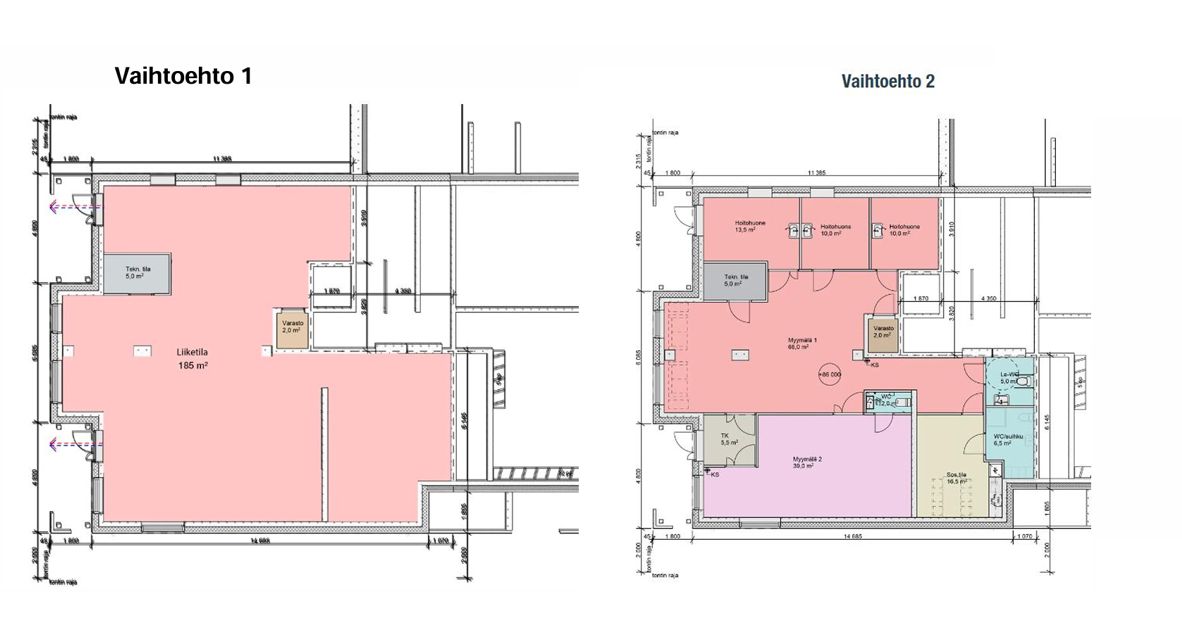 Pohjakuvaesimerkkejä
