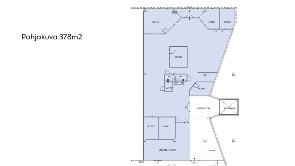 Pohjakuva 378m2