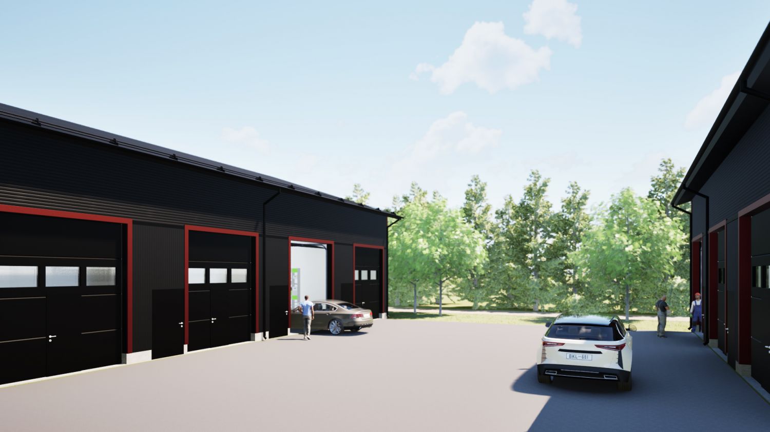 Kellokosken Rajalinnan alueella vuoden 2025 lopussa valmistuva uudiskohde.