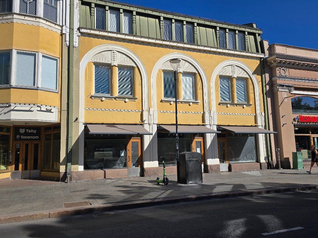 Kaunis liiketila Turun keskustasta, St.Erikistä