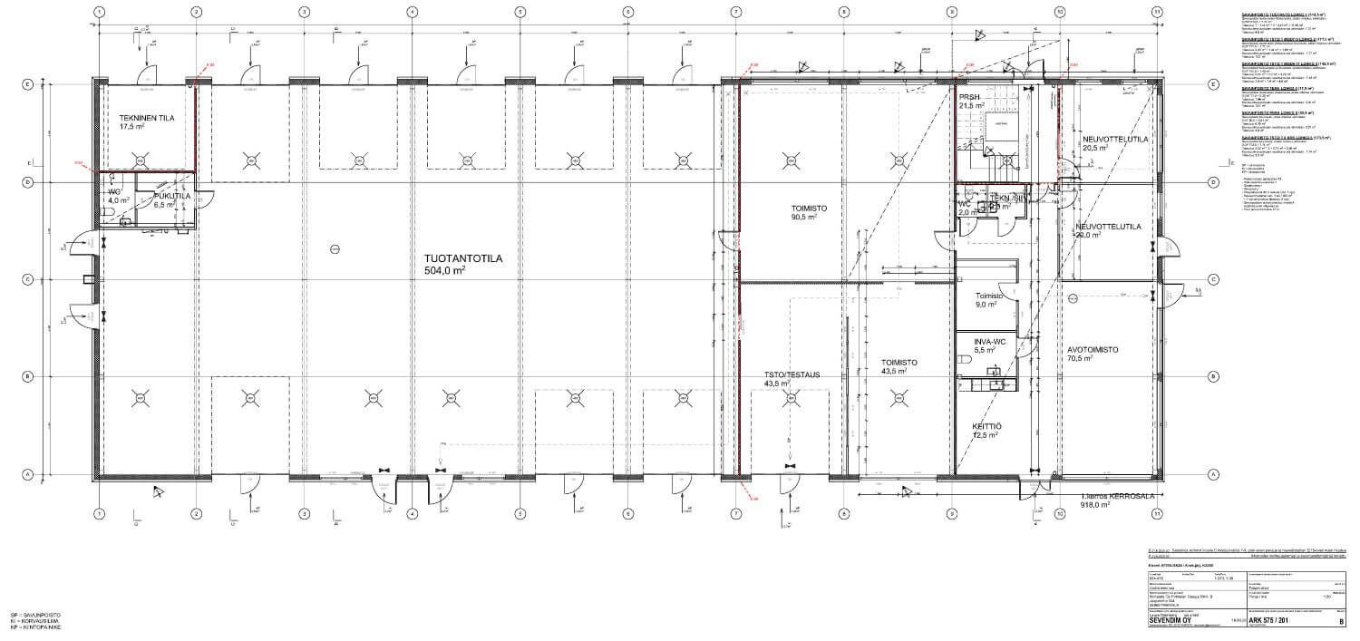Vuokrattava toimitila Pirkkala