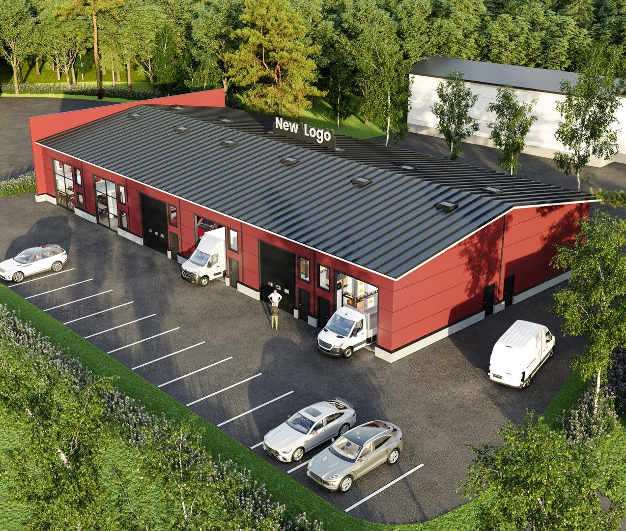 Vuokrataan rakennusvaiheessa oleva uudiskohde Keravan Posliinitehtaankadulta! Kohteen pinta-ala on n. 400m2 ja asfaltoitua pihaa 2300m2. Vuokrattava kohde on puolet valmistuvasta rakennuksesta.Kohteeseen tulee kaikki tarvittava mitä halli, varastot tai tuotantotilalta toivoisit, kuten suuret nosto...