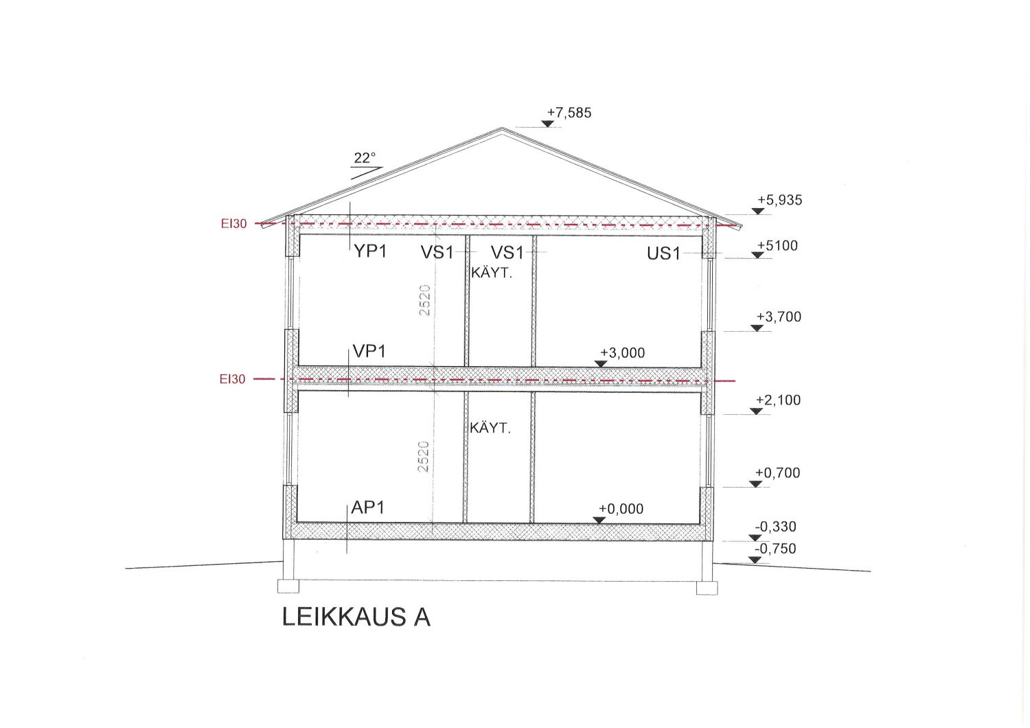 Leikkauskuva toimistot