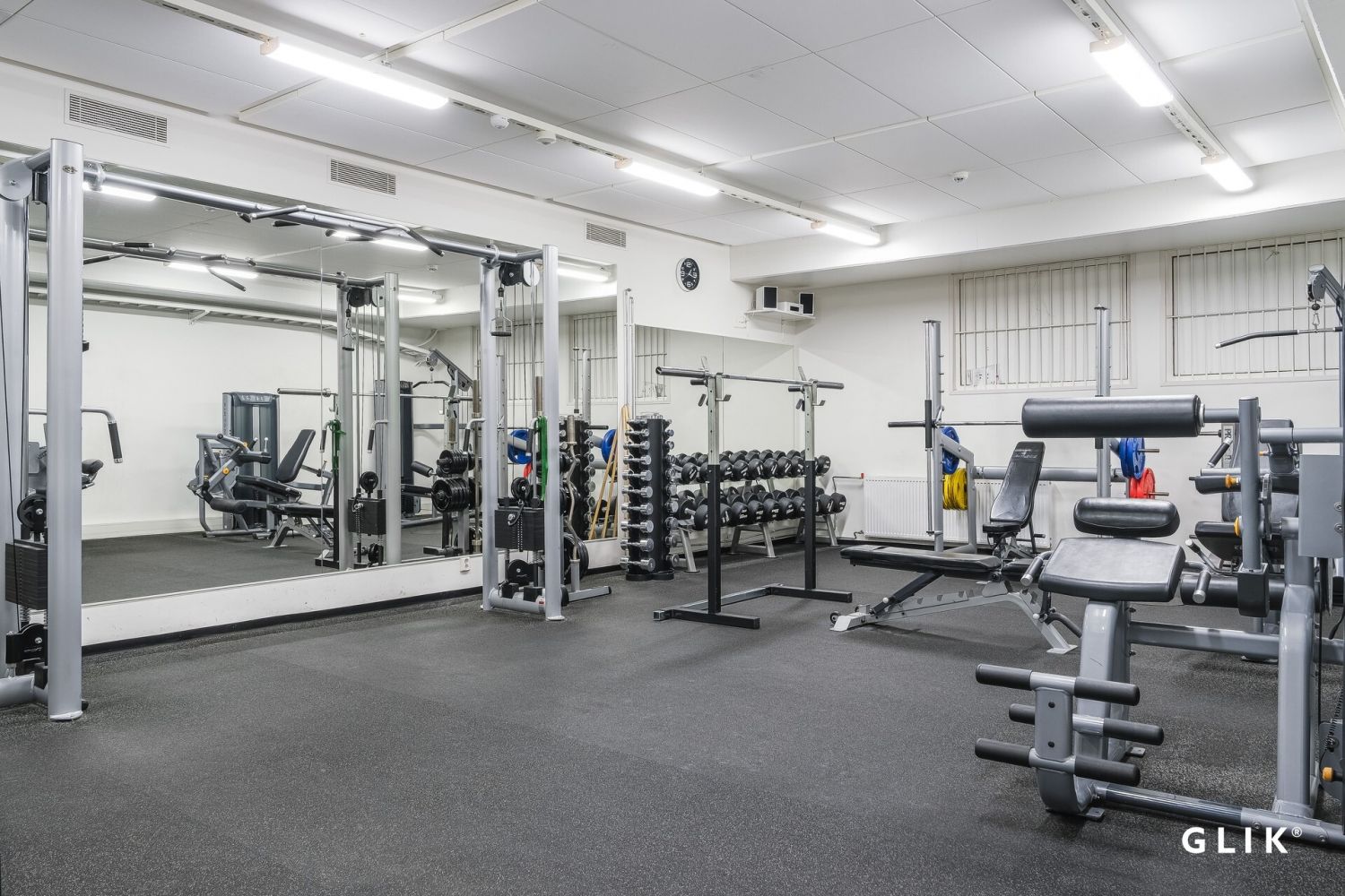 talon vuokralaisilla käytössä kuntosali