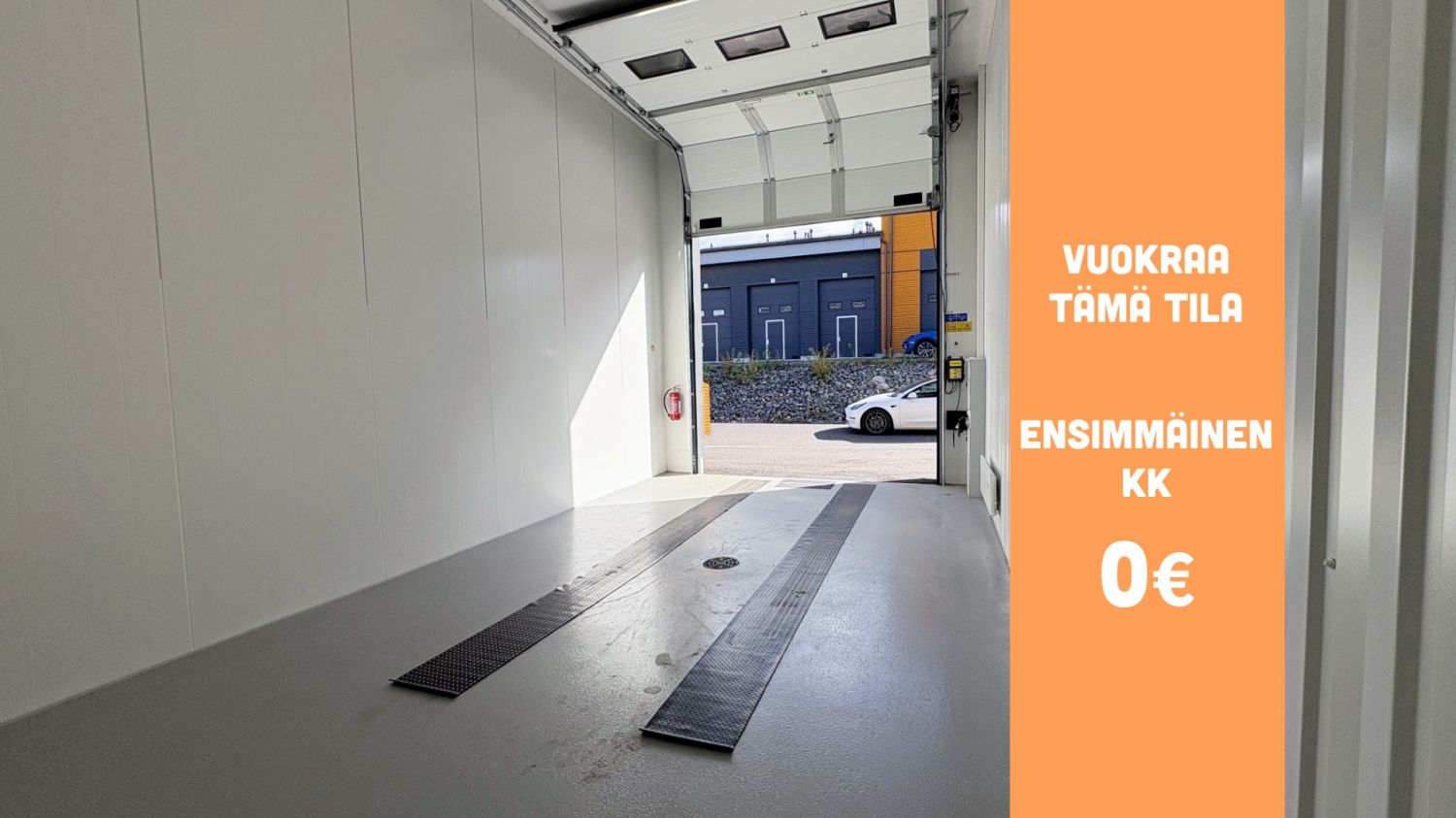 Vantaankosken Talliosakkeelta monikäyttöinen varasto, autotalli, harrastetila 6. 