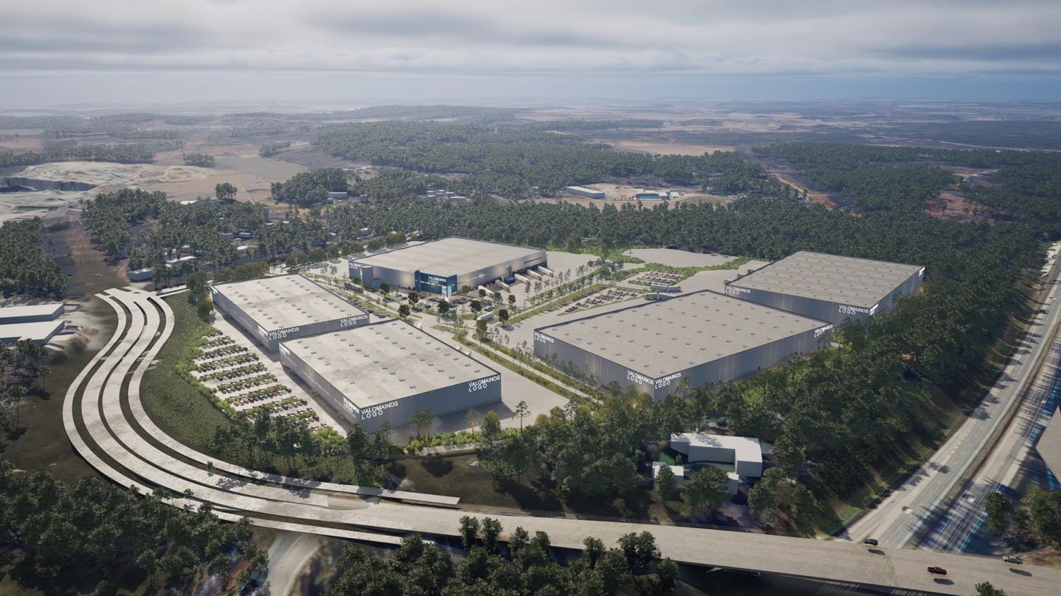 Sammonmäki - sijainniltaan ylivoimainen logistinen keskittymä Tuusulassa