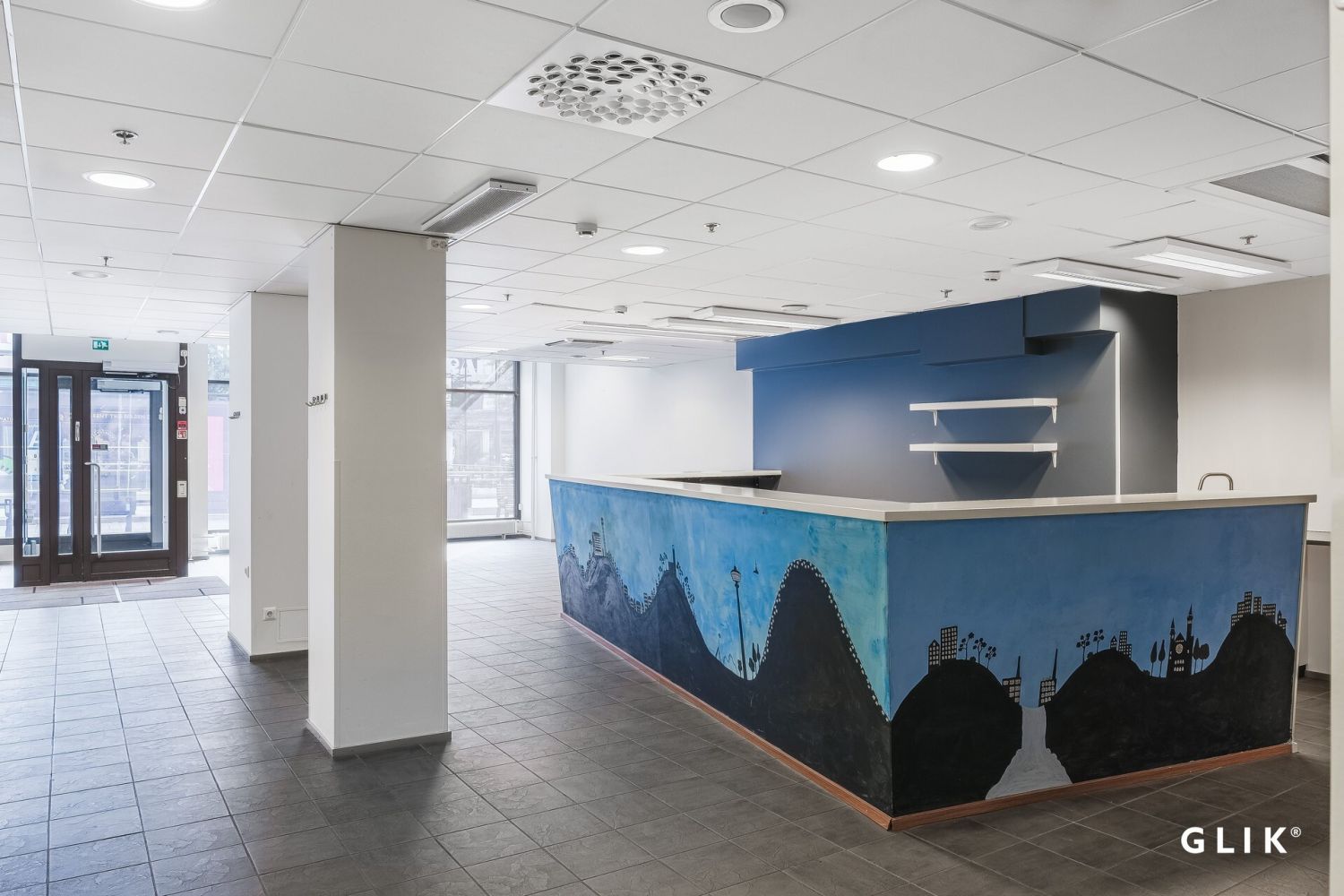 Tilassa on ollut asiakasvastaanotto