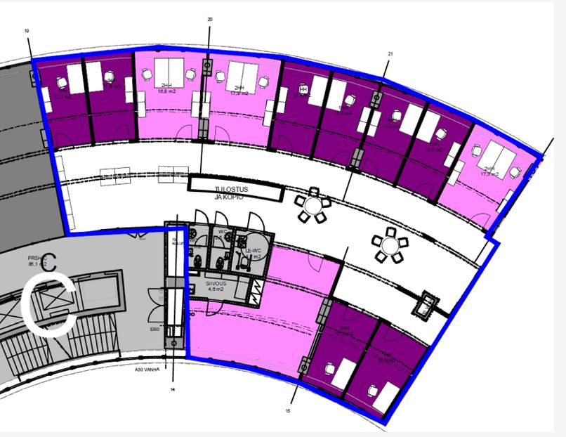 7.krs 325 m2 luonnos