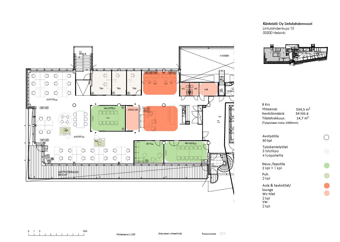 8.krs 534 m2 luonnos