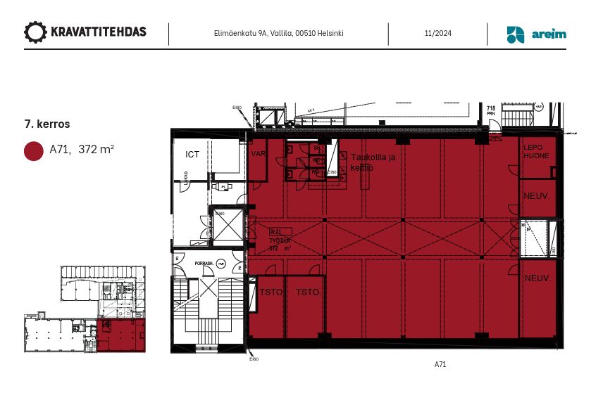 7.krs 372 m2 luonnos