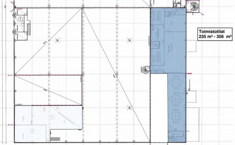 Toimisto 235 m² - 356 m² 