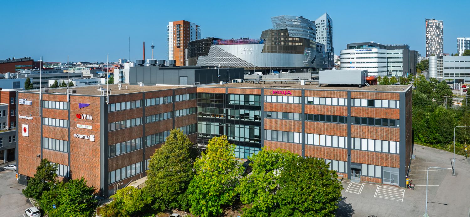 Naulakatu 3 - ilmakuva