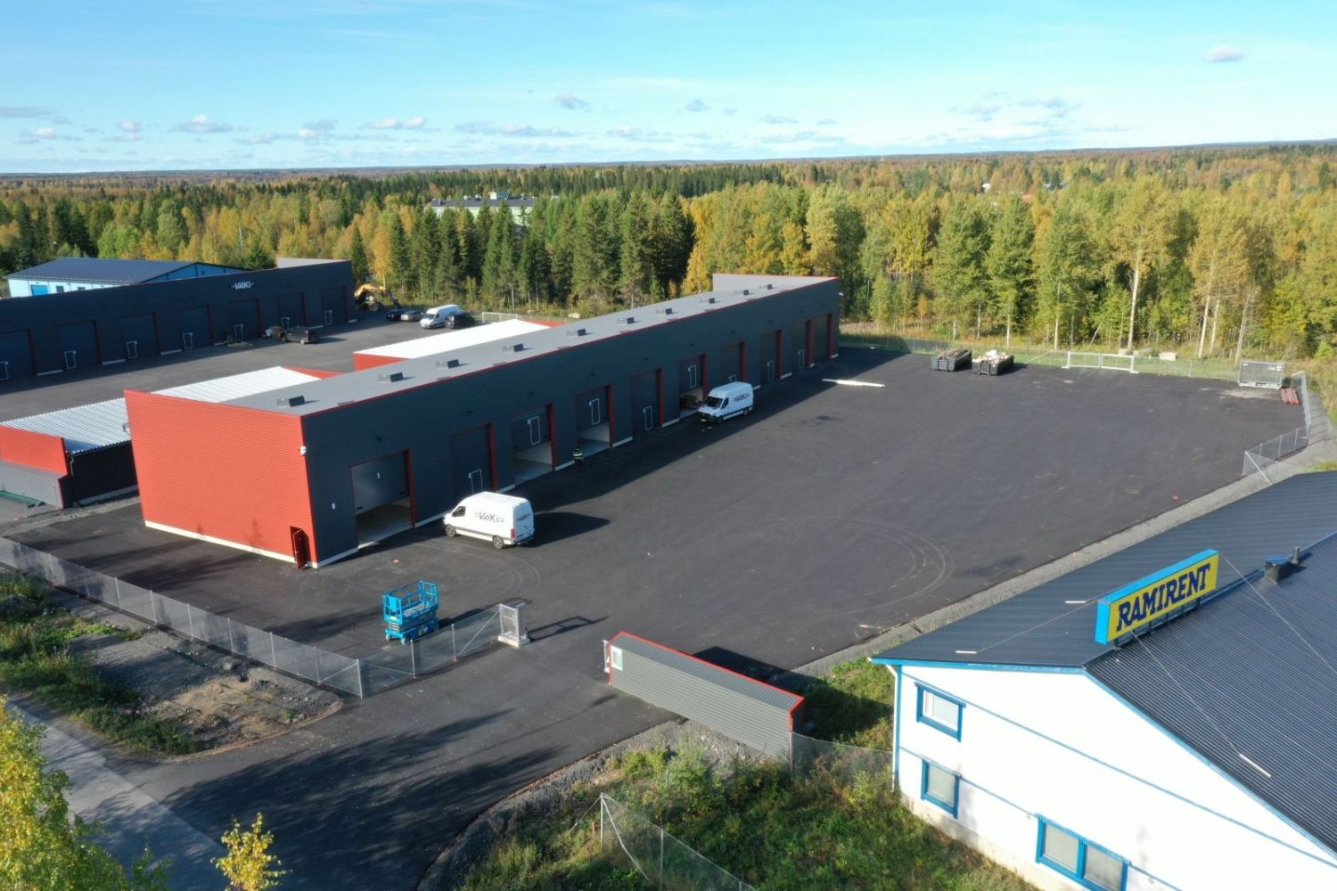 Uusi 105 m2 hallitila Tornion Torpissa