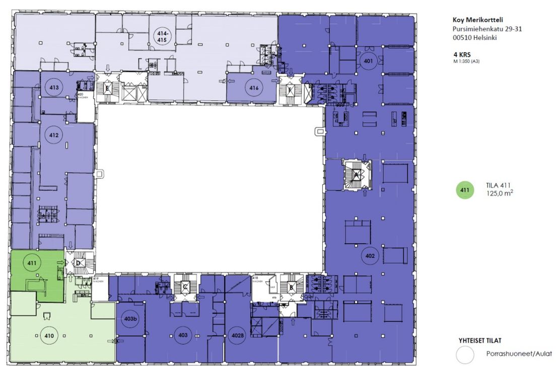 4.krs 125 m2 (Tila 411)