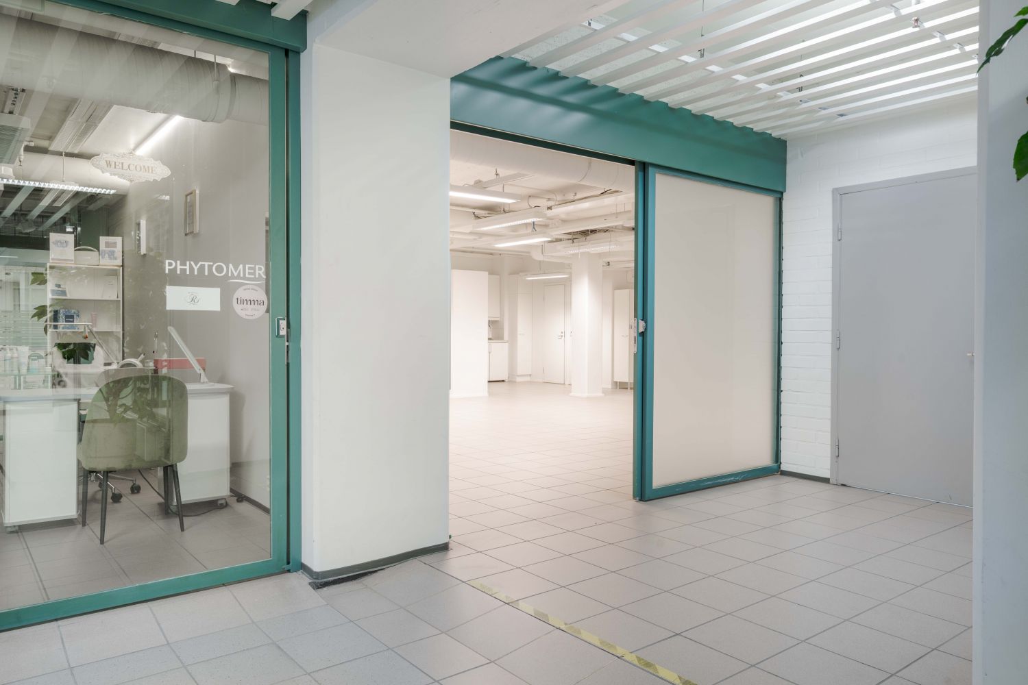 Liiketilan sisääntulo