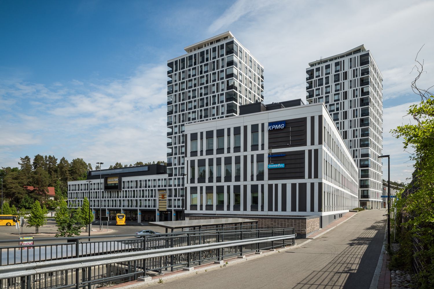 Julkisivukuva pyötätie radanva