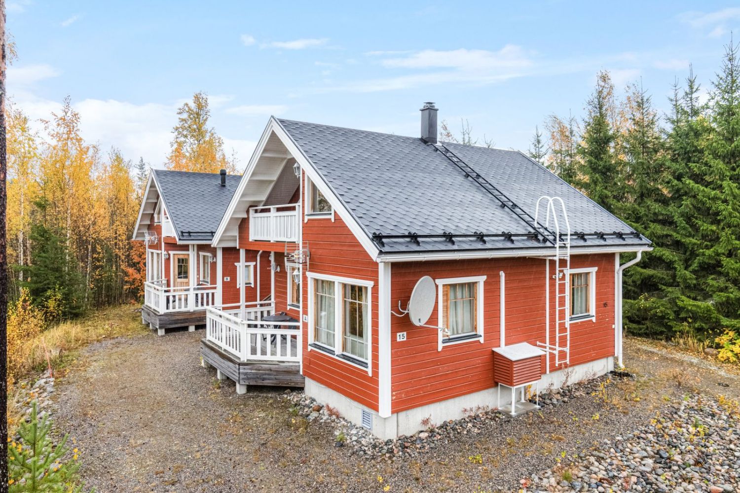 Nilsiän Tiirinniemessä 12 lomahuoneistoa