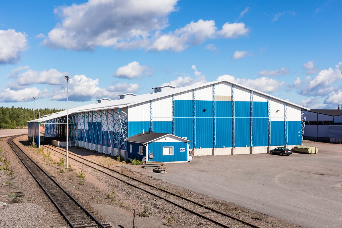 Rakennus etupuolelta