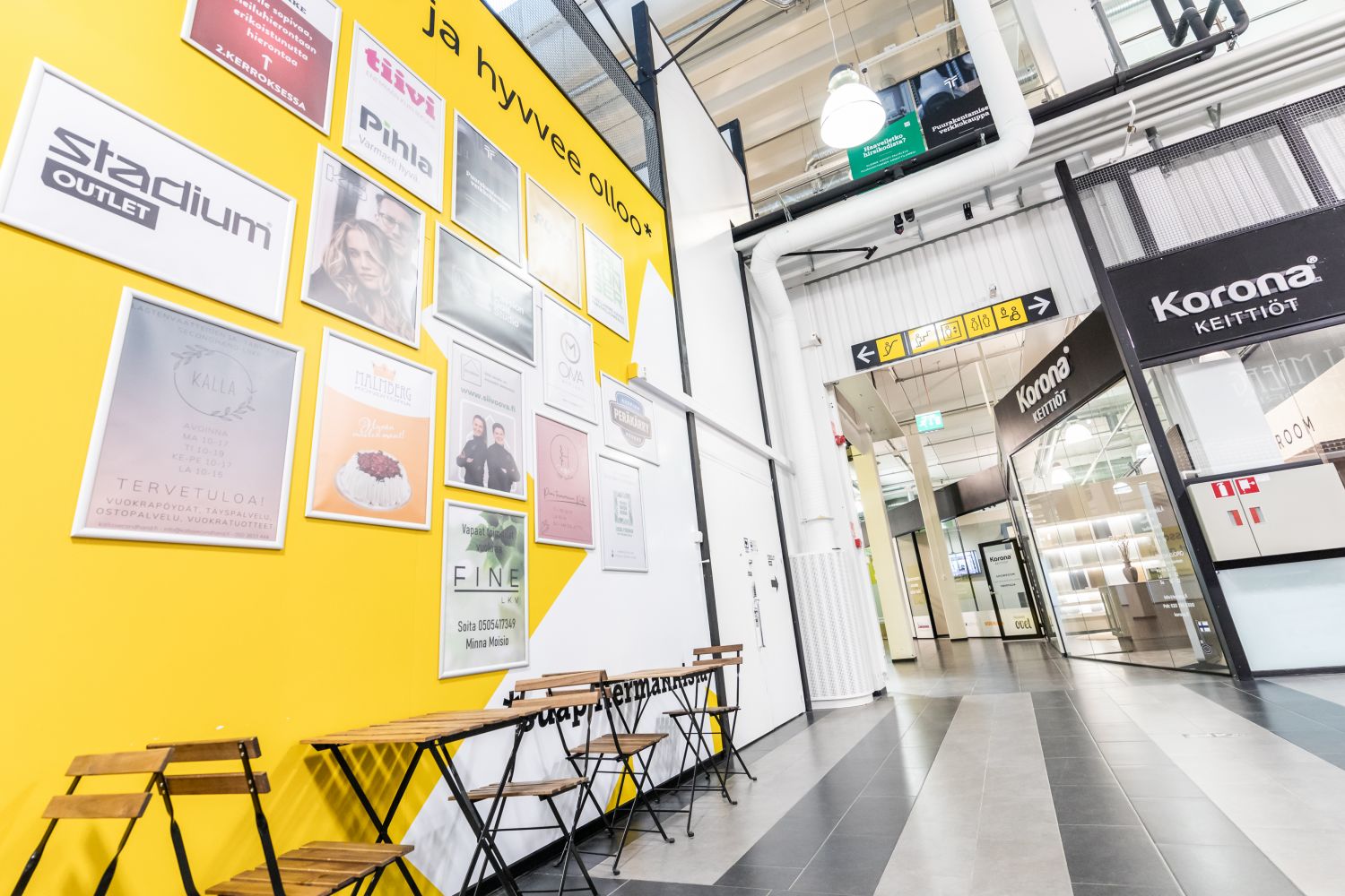 Kauppakäytävältä kuvaa