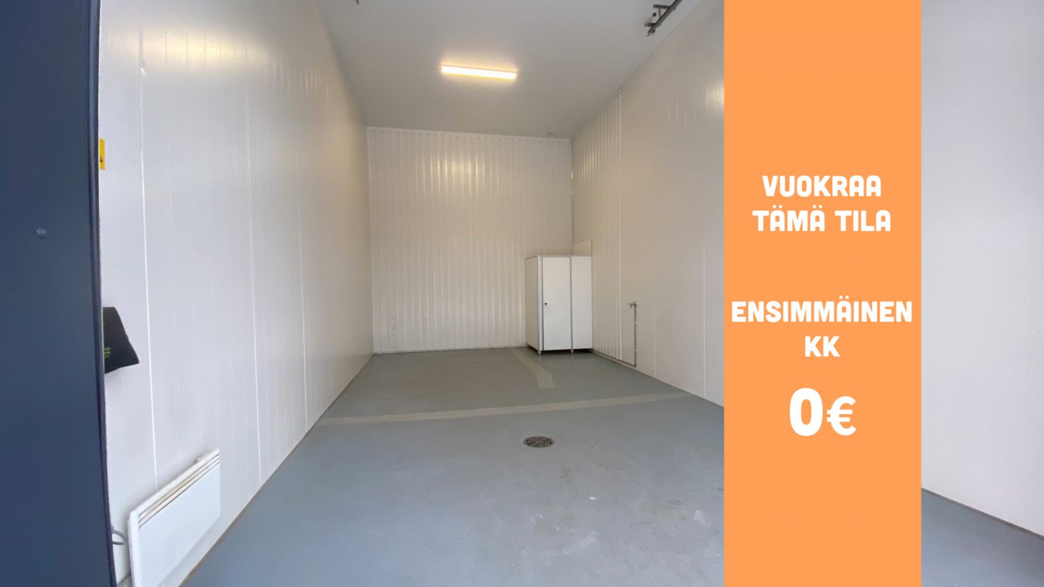 Tikkurilan Talliosakkeelta monikäyttöinen varasto, autotalli, harraste-, toimitila 100. Tilassa jo valmiina wc ja tilan ...