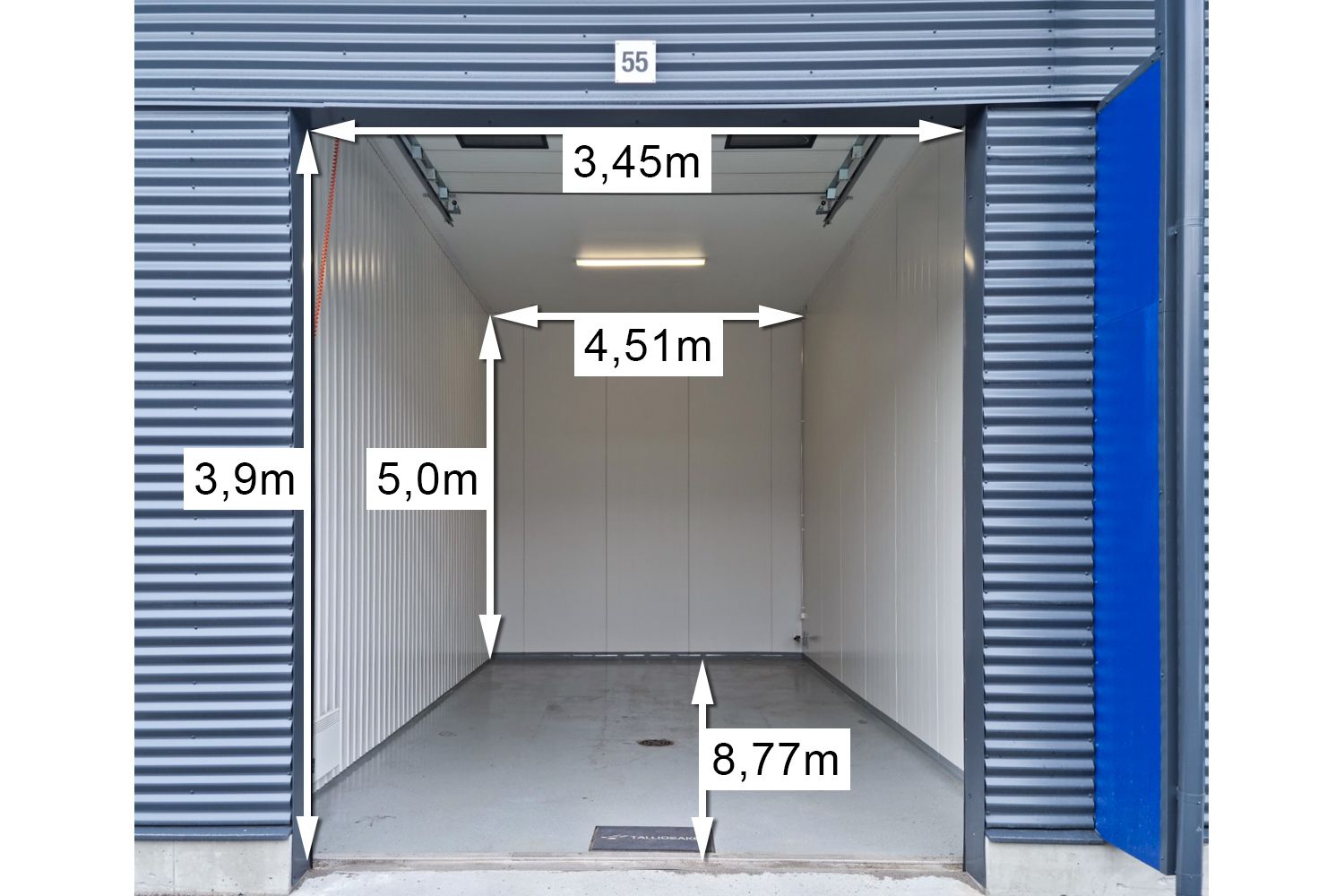 Seppälänkankaan Talliosakkeelta monikäyttöinen varasto, autotalli, harraste-, toimitila 55. Huom. tila sopii hyvin täysk...