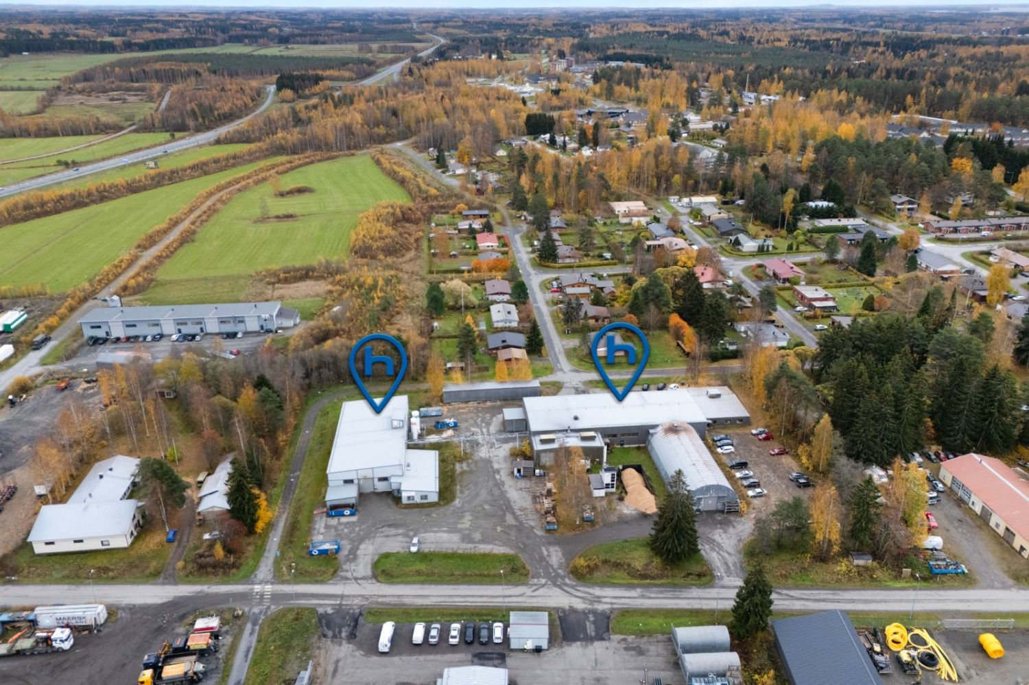 Teollisuushalli  Reijolassa