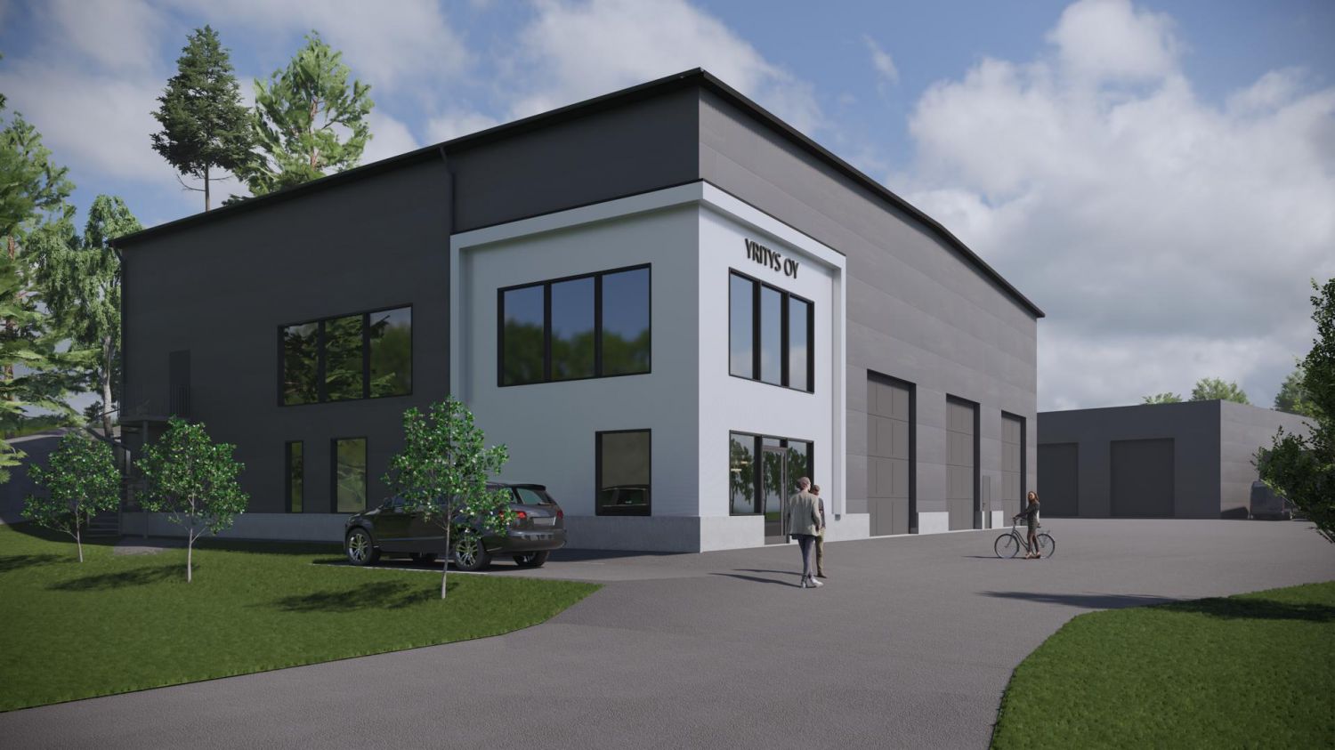 Halli- ja toimistotila